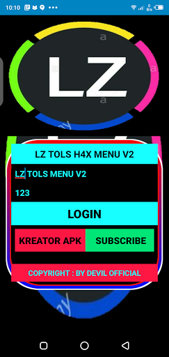 LZ H4X MENU V2 Apk Free Download For Android [FF Tools]